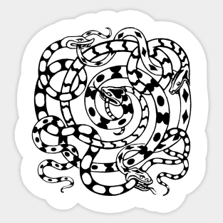 SNAKES Sticker